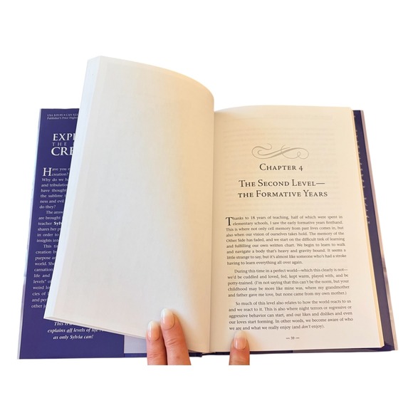 Sylvia Browne Exploring The Levels of Creation Hardcover Book Psychic Mediumship - Picture 2 of 3